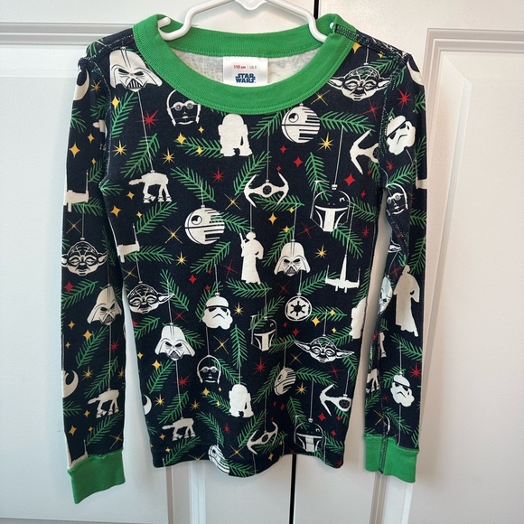 Hanna Andersson Other - Hanna Andersson Star Wars Christmas Long John Pajama Set (Size 5)